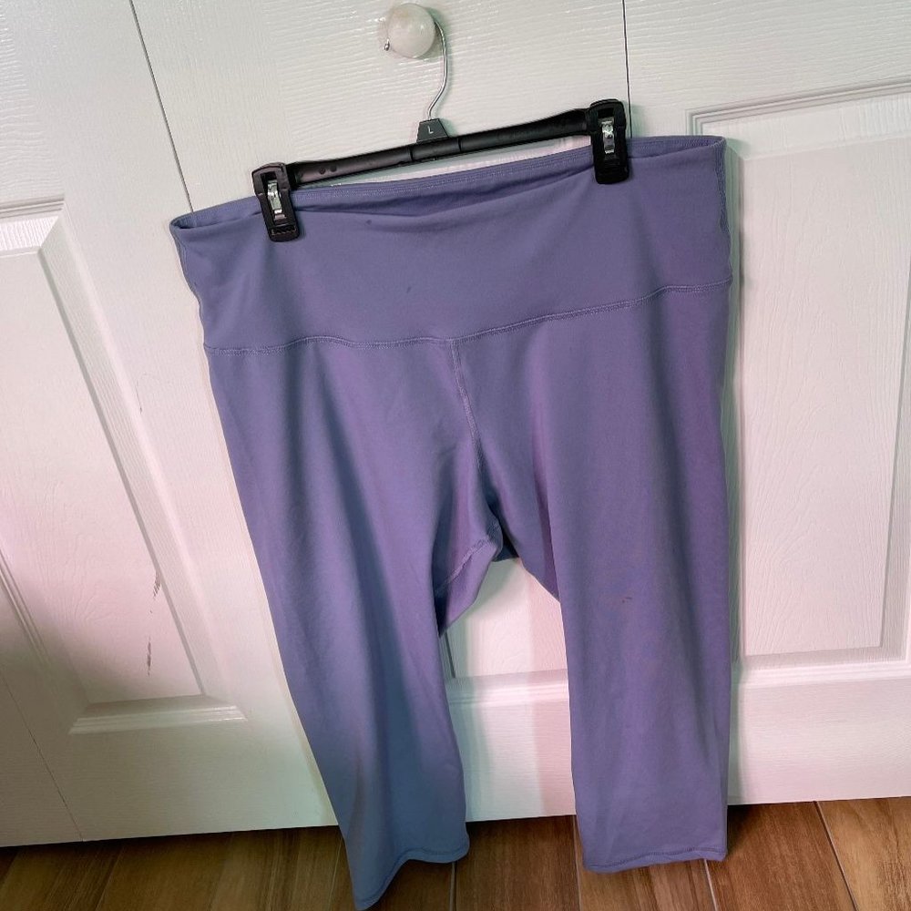 Old Navy Slate Blue crop leggings Size XXL